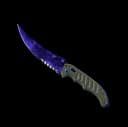 ★ StatTrak™ Flip Knife | Doppler (Minimal Wear)